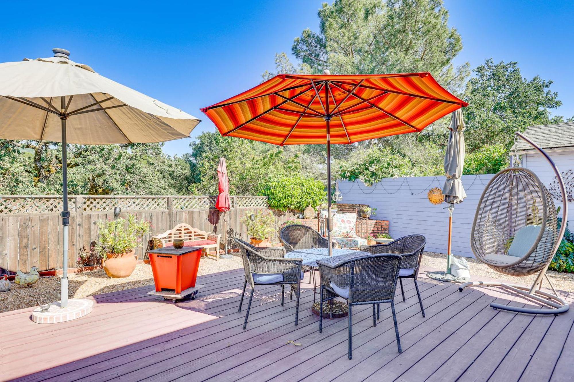 Romantic Casita With Garden And Deck 2 Miles To Plaza! Sonoma Zewnętrze zdjęcie
