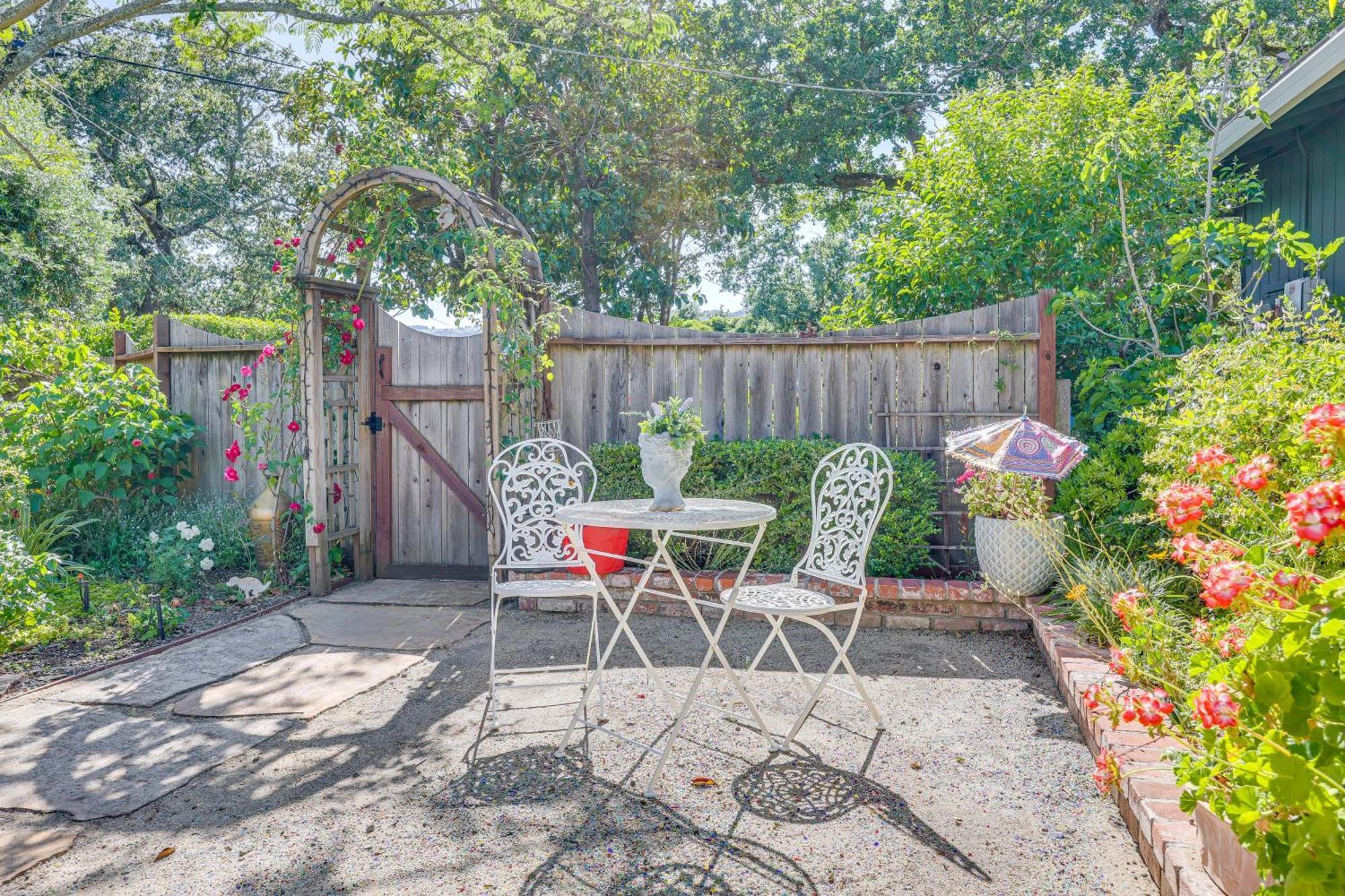 Romantic Casita With Garden And Deck 2 Miles To Plaza! Sonoma Zewnętrze zdjęcie